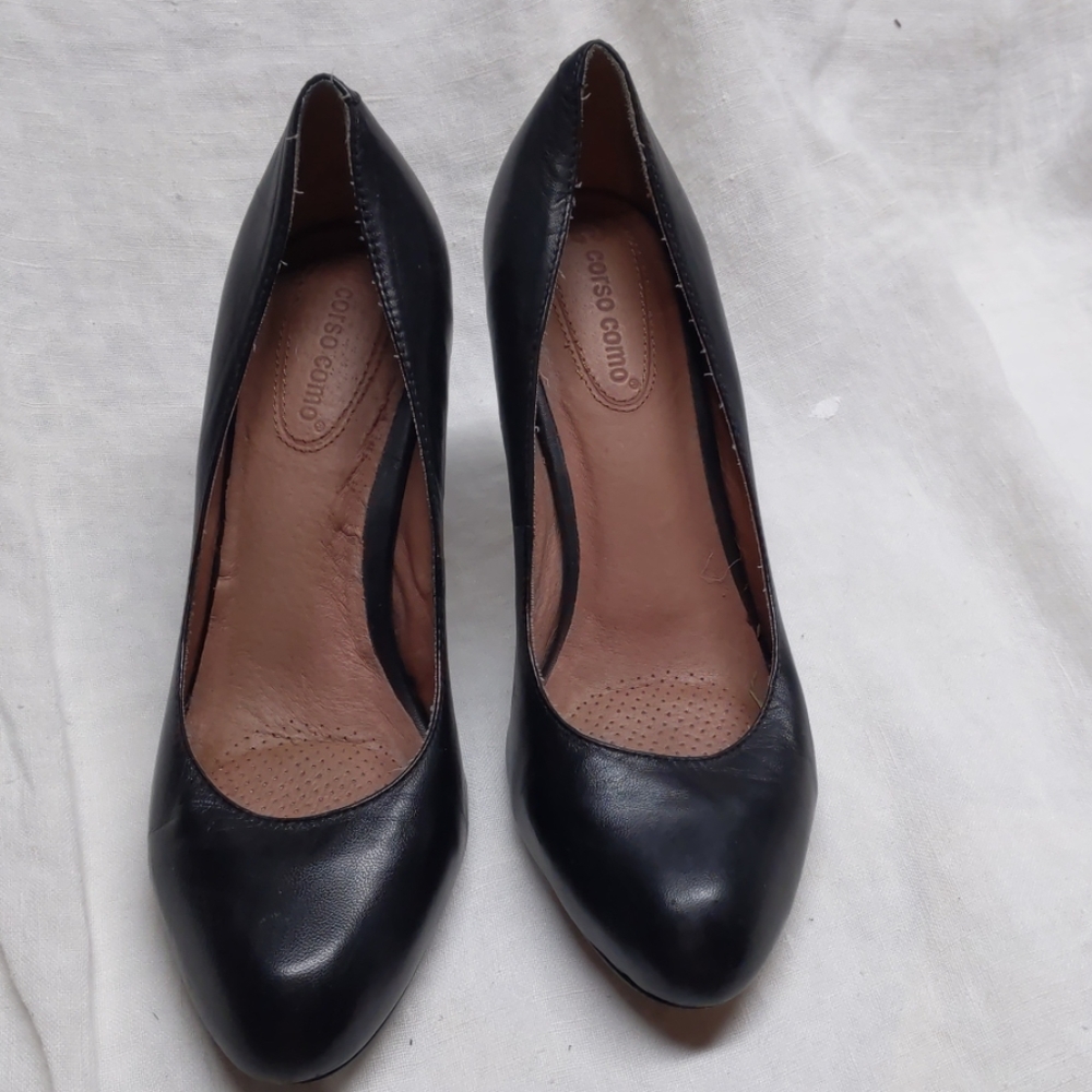 Corso como black high heels